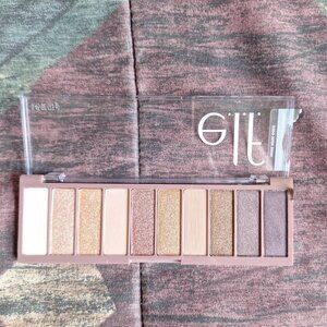 🌸 e.l.f. Perfect 10 Eyeshadow Palette – Nude Rose Gold 🌸